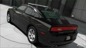 GTA 5 Dodge Vehicle Mod: 2012 Dodge Charger SRT8 Fire Marshal (Image #3)