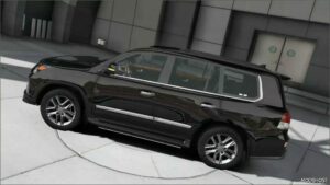 GTA 5 Lexus Vehicle Mod: LX 570 Unmarked (Image #2)