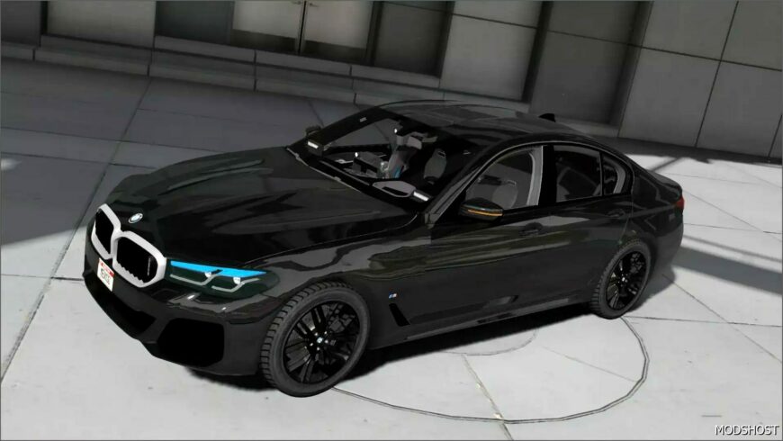 GTA 5 Police Vehicle Mod: 2021 BMW 530D Police Unmarked (Featured)