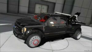 GTA 5 Ford Vehicle Mod: F450 TOW Truck Custom (Featured)