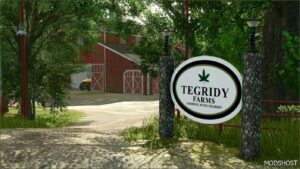 FS25 Placeable Mod: Tegridy Farm Sign (Featured)