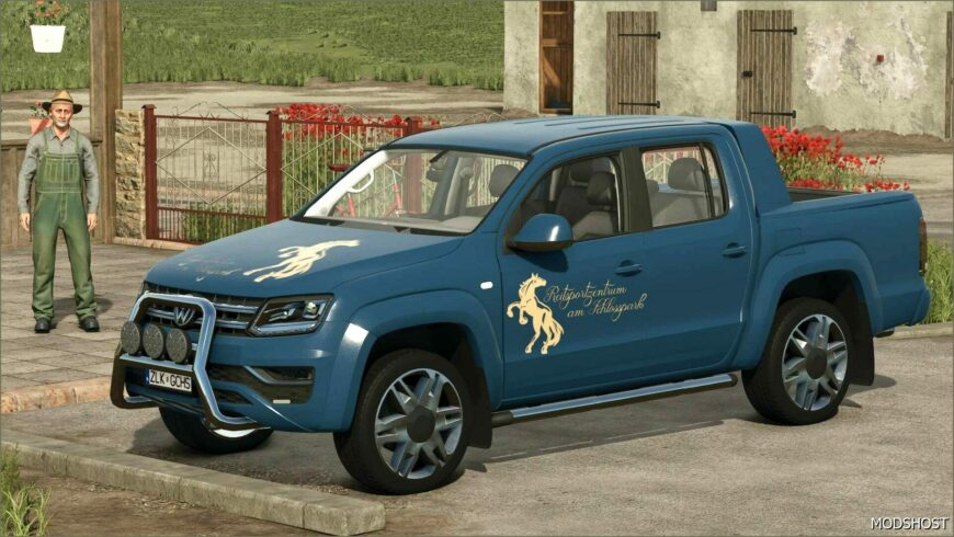 FS25 Volkswagen Car Mod: Amarok (Featured)