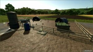 FS25 Placeable Mod: Pigspen with Shelters and Arks V1.0.0.1 (Featured)