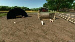 FS25 Placeable Mod: Pigspen with Shelters and Arks V1.0.0.1 (Image #7)