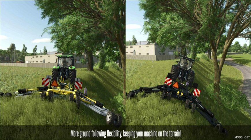 FS25 Mower Mod: Bednar Batwing V1.0.0.2 (Featured)