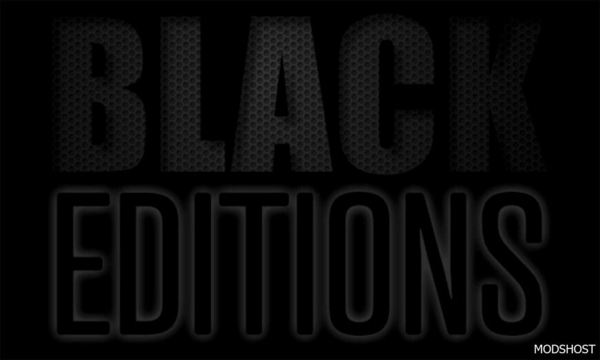 FS25 Mod: Black Editions V0.0.1 (Featured)