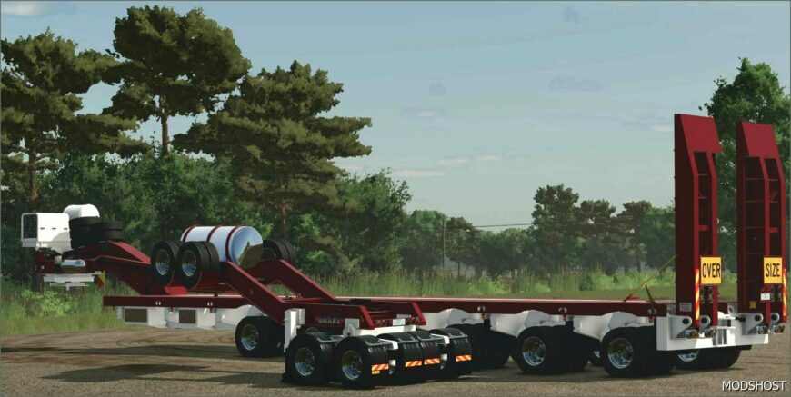 FS25 Trailer Mod: Drake Dolly and Platform Pack (Featured)