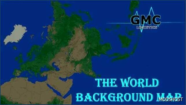 ETS2 ProMods Mod: The World Background Map V1.6 (Featured)