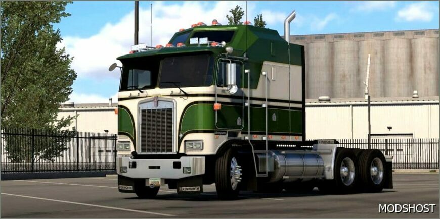 ATS Kenworth Truck Mod: K100E 1.53 (Featured)