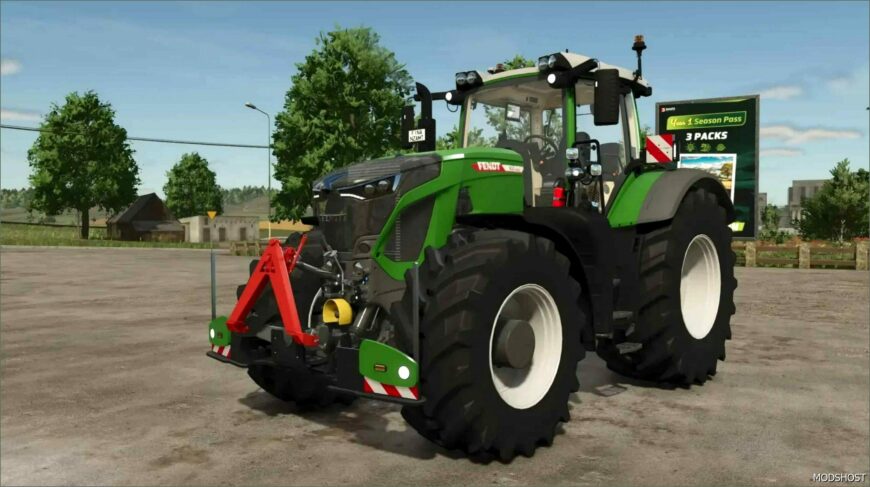 FS25 Fendt Tractor Mod: 900 Agribumper (Featured)