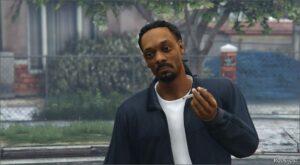 GTA 5 Player Mod: Snoop Dogg | ADD on PED (Image #2)