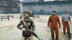 GTA 5 Player Mod: Troy (TWD Season 2) ADD on PED (Image #2)