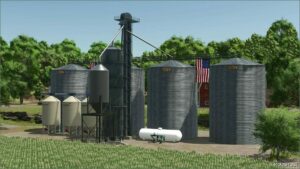 FS25 Selling Mod: Storage Silo with Corn Dryer (Featured)