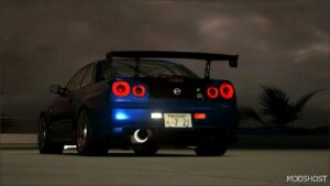 BeamNG Nissan Car Mod: GTR R34 Revamp 0.34 (Image #2)