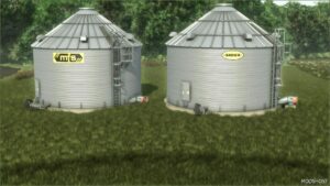 FS25 Building Mod: 36FT Grain Bins (Image #2)