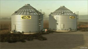 FS25 Building Mod: 36FT Grain Bins (Image #6)