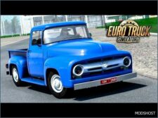 ETS2 Ford Car Mod: Caminhonete Ford F 100 1956 1.53 (Featured)