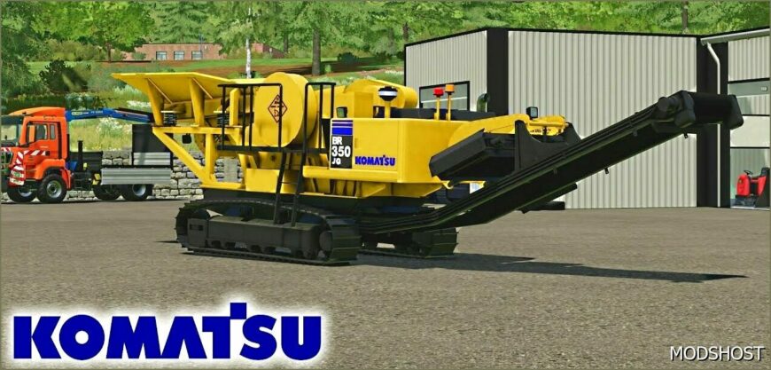 FS25 Komatsu Vehicle Mod: BR350 (Featured)