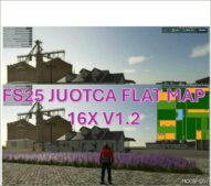 FS25 Mod: Juotca Flat Map 16X V1.2 (Featured)