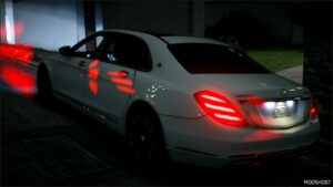 GTA 5 Mercedes-Benz Vehicle Mod: Mercedes Benz S650 Maybach ADD ON (Image #5)