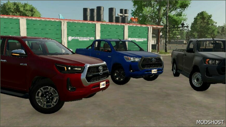 FS25 Toyota Vehicle Mod: Hilux 2022 V4.0 (Featured)