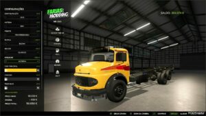 FS25 Mercedes-Benz Truck Mod: Mercedes Benz 1313 (Featured)