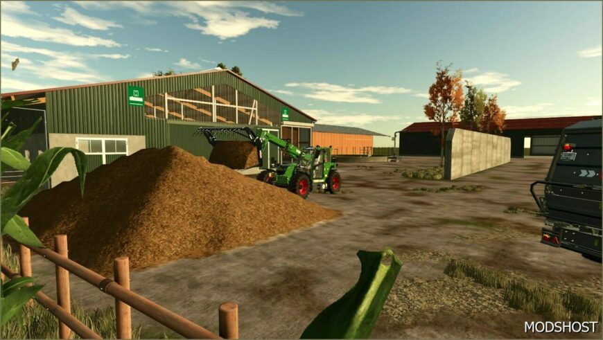 FS25 Building Mod: Manure Pile without Walls (Featured)