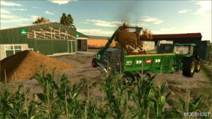 FS25 Building Mod: Manure Pile without Walls (Image #2)