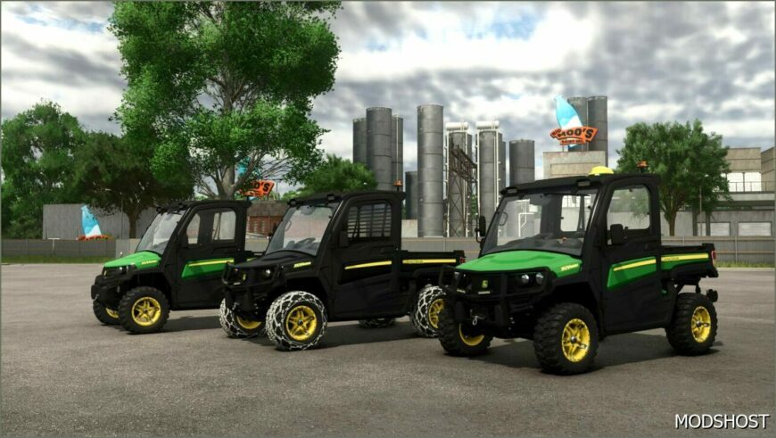 FS25 John Deere Vehicle Mod: Xuv865m Forestry (Featured)