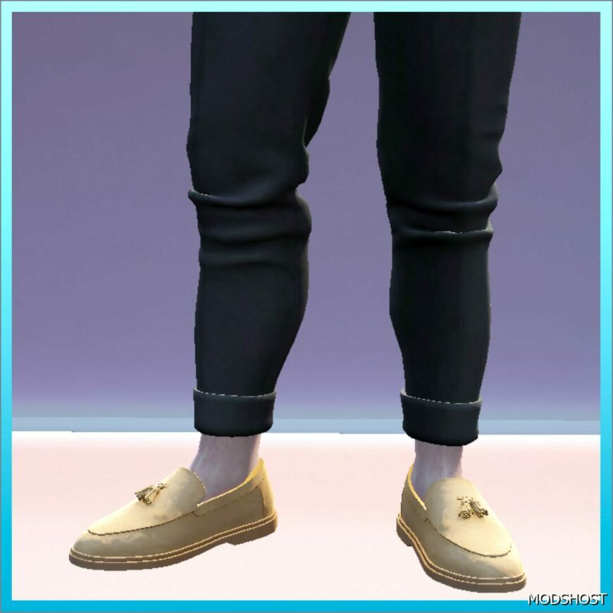 GTA 5 Player Mod: Shoes Male 002 for MP Male V1.0.1 (Featured)