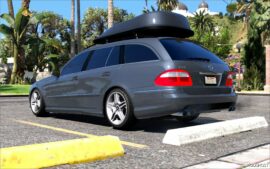 GTA 5 Mercedes-Benz Vehicle Mod: Mercedes Benz E55 AMG Estate (S211) ADD on | Extras | Sound (Image #6)