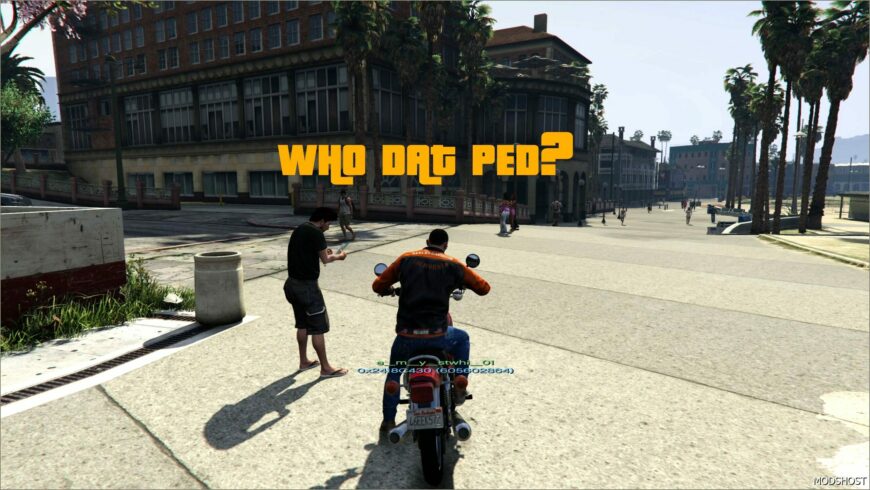 GTA 5 Script Mod: WHO DAT PED V3.0 (Featured)