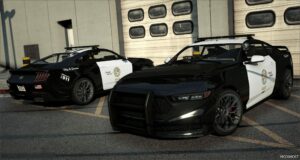 GTA 5 Vehicle Mod: 2024 Vapid Dominator GTX Pursuit Interceptor ADD on / Fivem | Tuning | Lods V1.1 (Image #2)