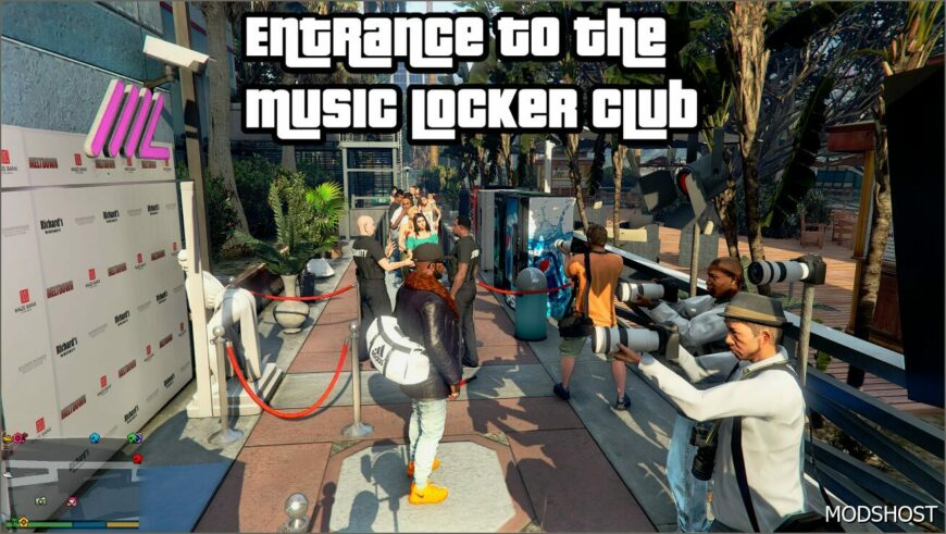 GTA 5 Map Mod: Entrance to The Music Locker Club (Featured)