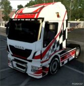 ETS2 Iveco Mod: Stralis HI WAY Abarth Skin (Featured)