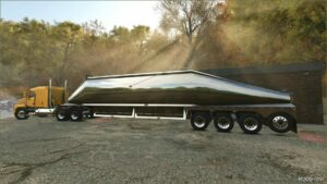 FS25 Trailer Mod: Beall Bullet Quad Axle Belly Dump V1.1 (Image #5)