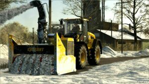 FS25 Attachment Mod: Contant Snowblower (Featured)