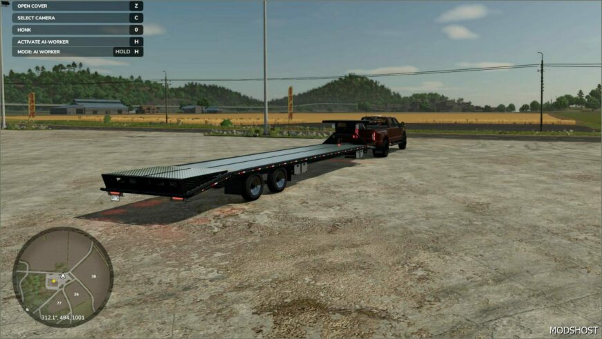 FS25 Trailer Mod: 2020 Lizard Gooseneck V1.0.0.2 (Featured)