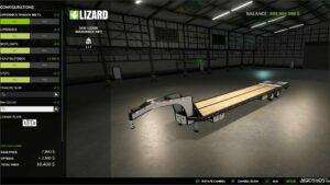 FS25 Trailer Mod: 2020 Lizard Gooseneck V1.0.0.2 (Image #2)