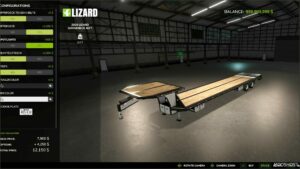 FS25 Trailer Mod: 2020 Lizard Gooseneck V1.0.0.2 (Image #3)