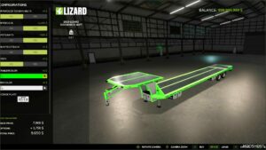 FS25 Trailer Mod: 2020 Lizard Gooseneck V1.0.0.2 (Image #4)