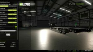 FS25 Trailer Mod: 2020 Lizard Gooseneck V1.0.0.2 (Image #6)