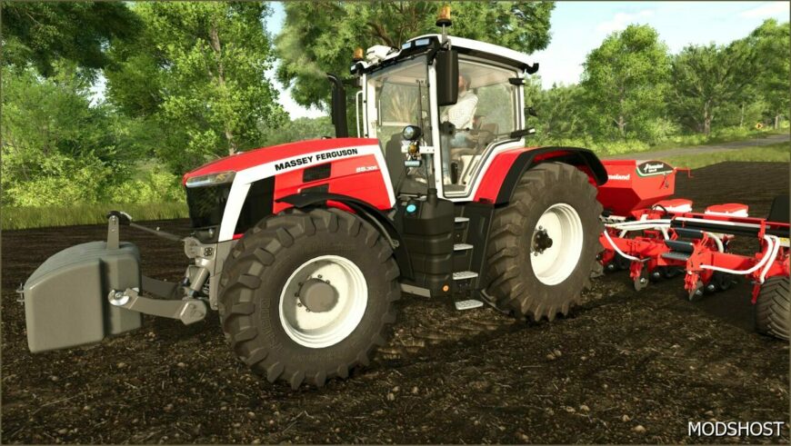 FS25 Massey Ferguson Tractor Mod: Series 8S (Featured)