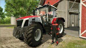 FS25 Massey Ferguson Tractor Mod: Series 8S (Image #3)