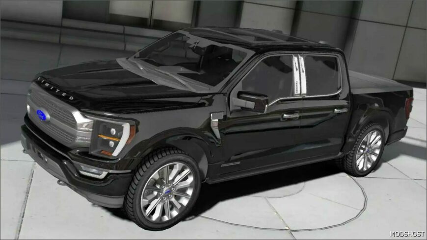 GTA 5 Ford Vehicle Mod: 2021 Ford F150 Limited (Featured)