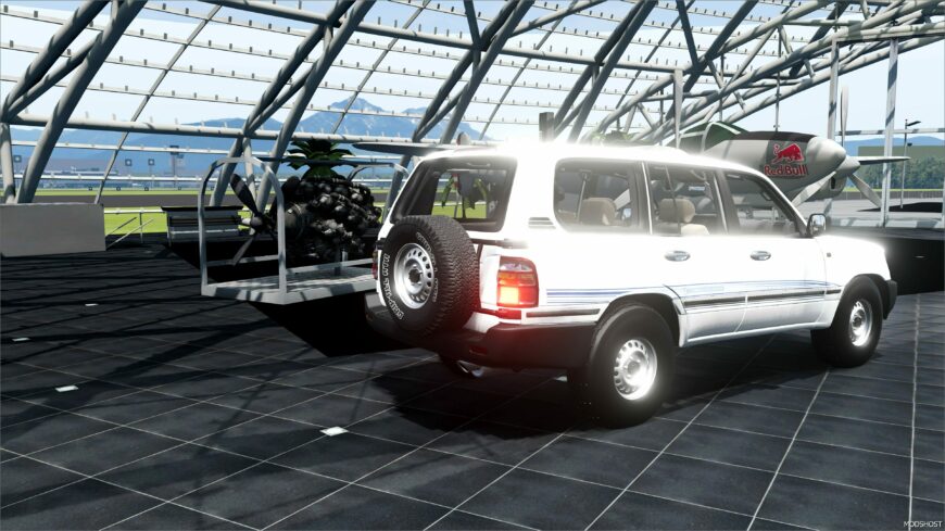 BeamNG Toyota Car Mod: Land Cruiser 100 0.34 (Featured)