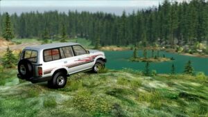 BeamNG Toyota Car Mod: Land cruiser J80 0.34 (Featured)