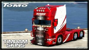 ETS2 Mod: Tomo Transport Skin (Featured)