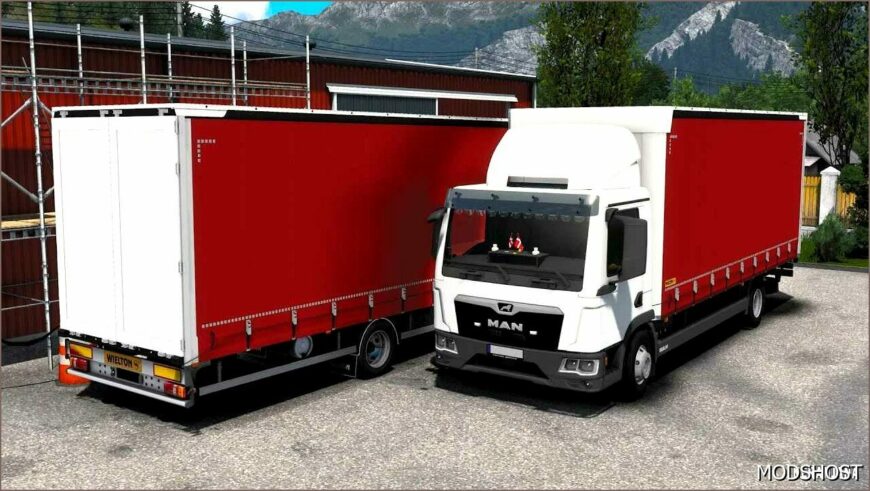 ETS2 MAN Truck Mod: TGL 2021 V2.1 (Featured)