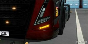 ETS2 Volvo Part Mod: Working Amber Foglights for SCS Volvo FH5 (Featured)